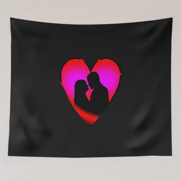 Item preview, Heart lovers - couple - love designed and sold by kreawusel-bin.