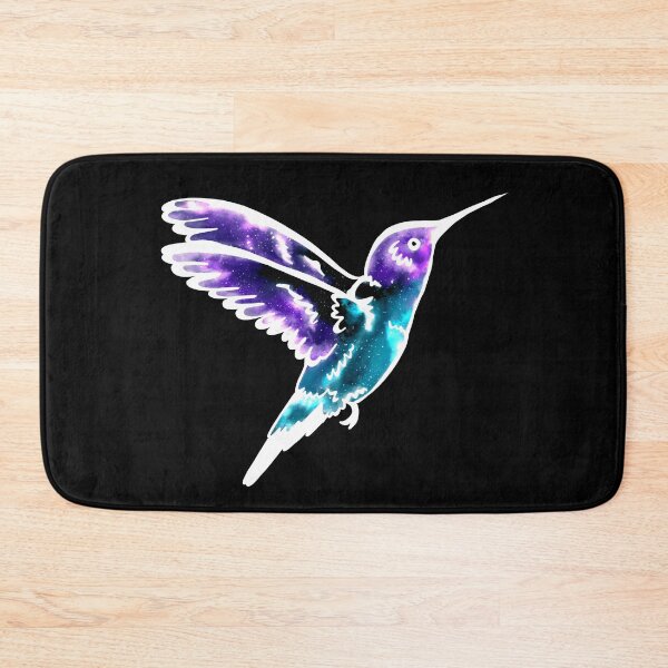 Item preview, cute multicoloured galaxy hummingbird designed and sold by TheDoodlemancer.
