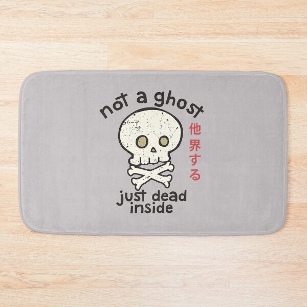 Item preview, Not A Ghost Just Dead Inside Creepy Skull and Bones Funny Coffee Lover Gifts designed and sold by alenaz.