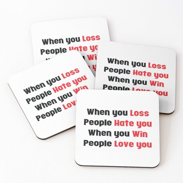Item preview, Loss vs Win | Love vs Hate designed and sold by VectorPB.