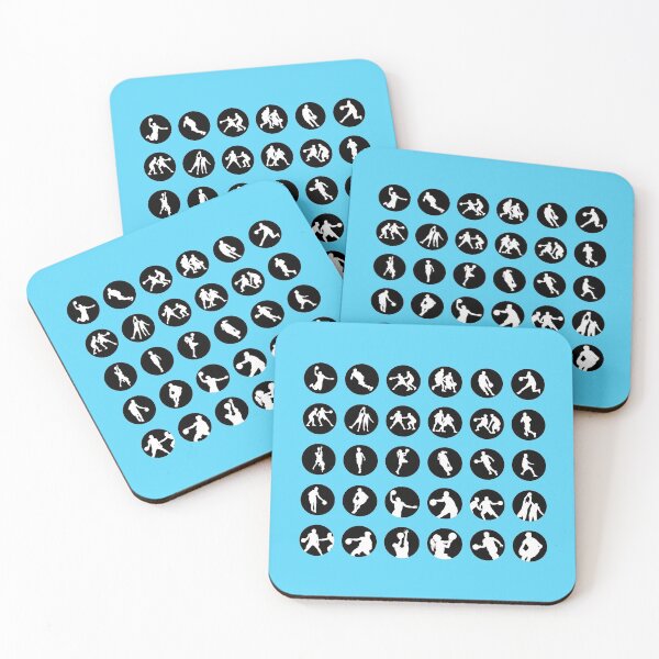 Item preview, Basketball Icon Stickers designed and sold by VectorPB.
