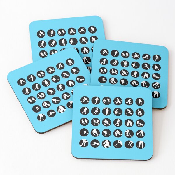 Item preview, Field Hockey Icon Stickers designed and sold by VectorPB.