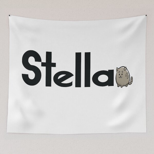 Item preview, Stella Name Cute Cat designed and sold by ProjectX23.