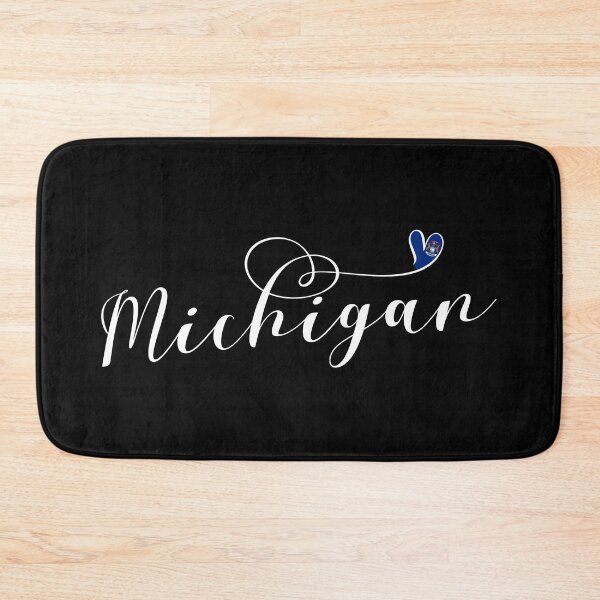 Item preview, Michigan Flag Heart, Love Michigan designed and sold by Celticana.