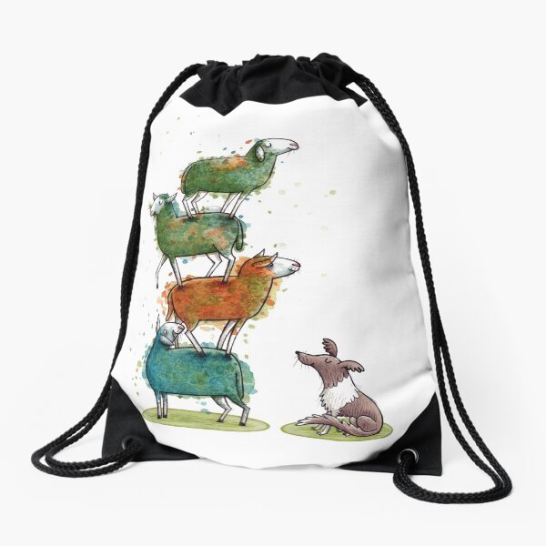 Item preview, Border Collie Work - Sheep - Sheepdog - Pyramid - Dogs - Shepherding designed and sold by JunieMond.