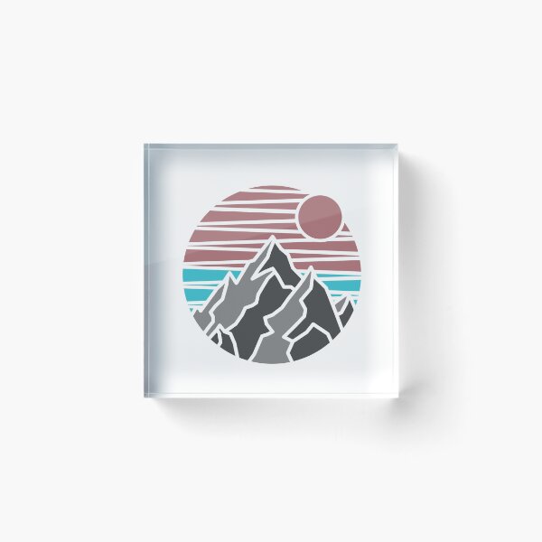 Item preview, Sunset Mountain designed and sold by Hannah Seibert.