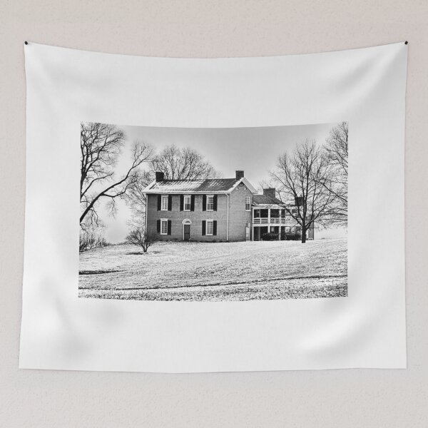 Item preview, Plantation Home in Black and White designed and sold by EmageZ.