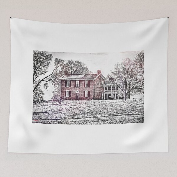 Item preview, Plantation Home in Pencil designed and sold by EmageZ.