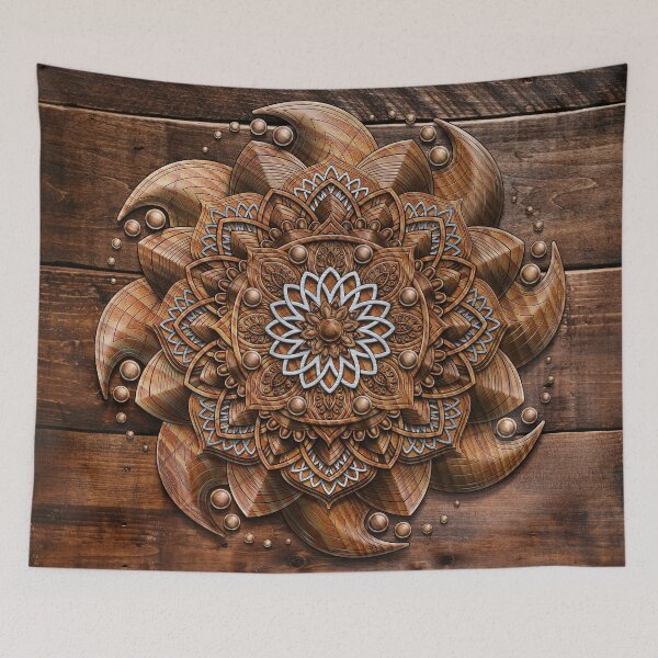 Item preview, Wooden Mandala designed and sold by Tej2point0.