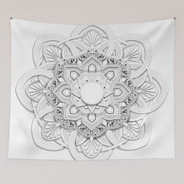 Item preview, Ghost Mandala Pattern designed and sold by Tej2point0.