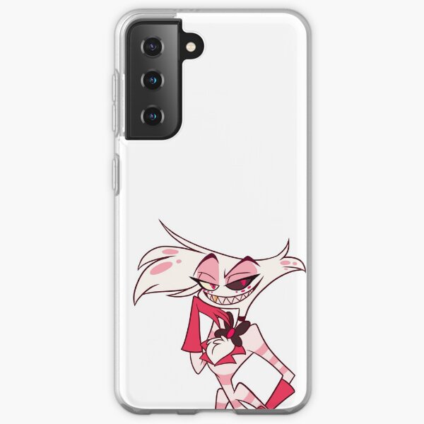 hazbin hotel angel dust sticker + more Samsung Galaxy Soft Case