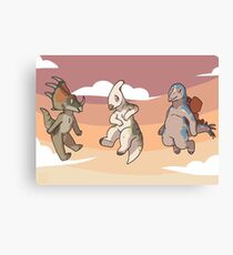 Mini Dinsaurs Canvas Print