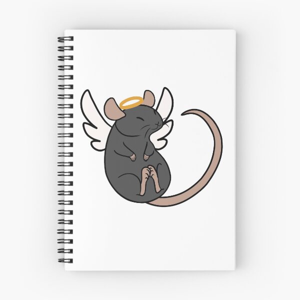 Item preview, Angel Rat - Black designed and sold by Ratfrens.