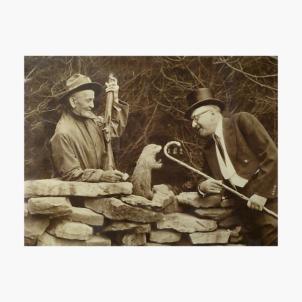 The First Groundhog Day Photographic Print
