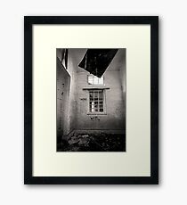 Window in time Framed Print