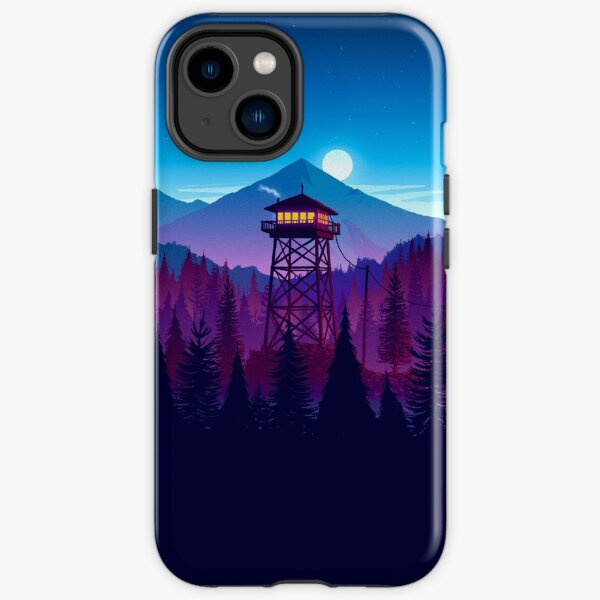 Firewatch Background iPhone Tough Case