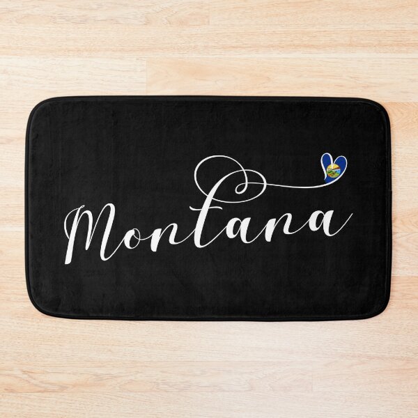 Item preview, Montana Flag Heart, Love Montana designed and sold by Celticana.