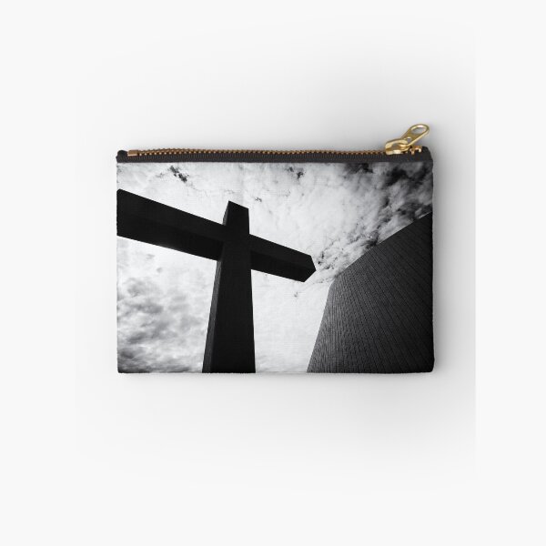 Item preview, Cross and Church black and white designed and sold by mhfoto.
