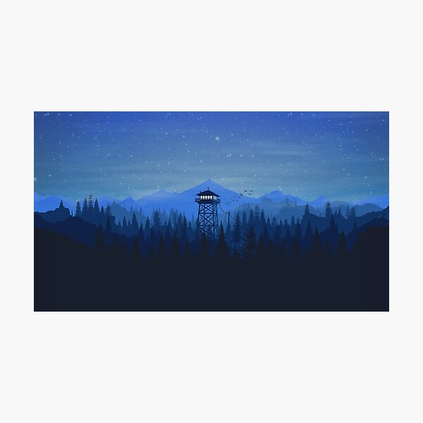 Item preview, Night Firewatch Background designed and sold by mollie2278.