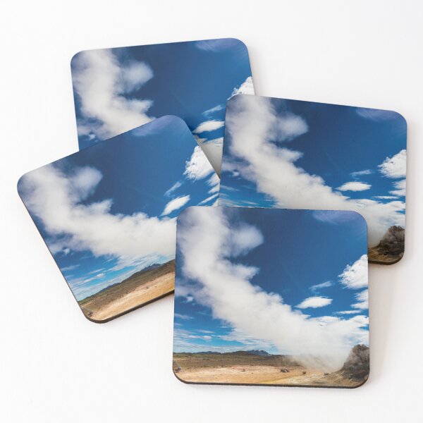 Item preview, Iceland Landscape with steaming Fumarole designed and sold by mhfoto.