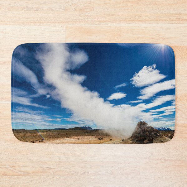 Item preview, Iceland Landscape with steaming Fumarole designed and sold by mhfoto.