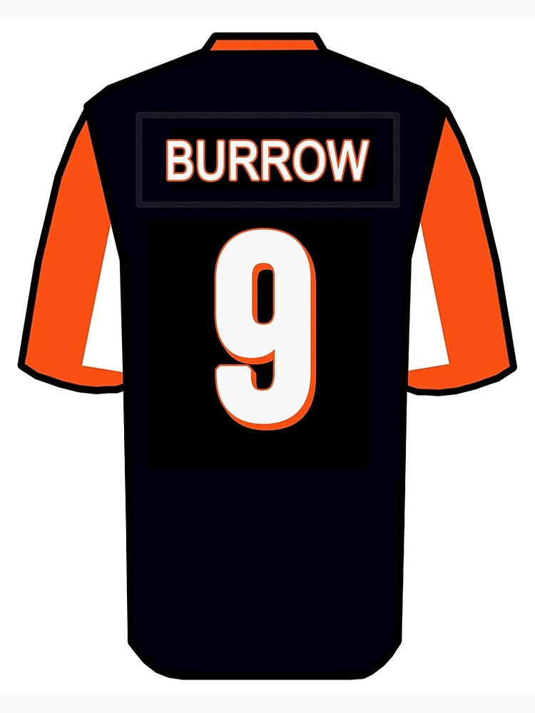 Burrow Jersey Art Board Print for Sale by cocreations