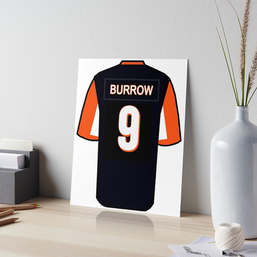 Burrow Jersey Poster for Sale by cocreations