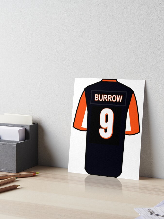 Burrow Jersey' Art Board Print for Sale by cocreations