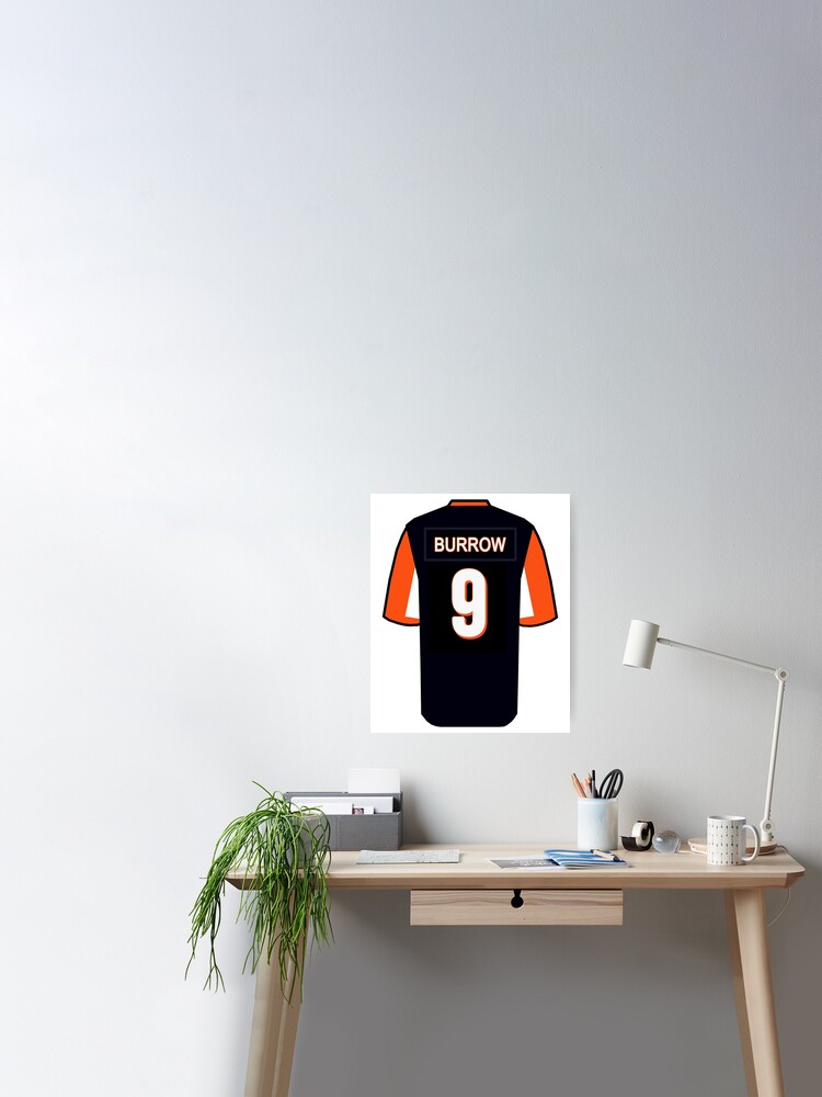 Burrow Jersey Poster for Sale by cocreations