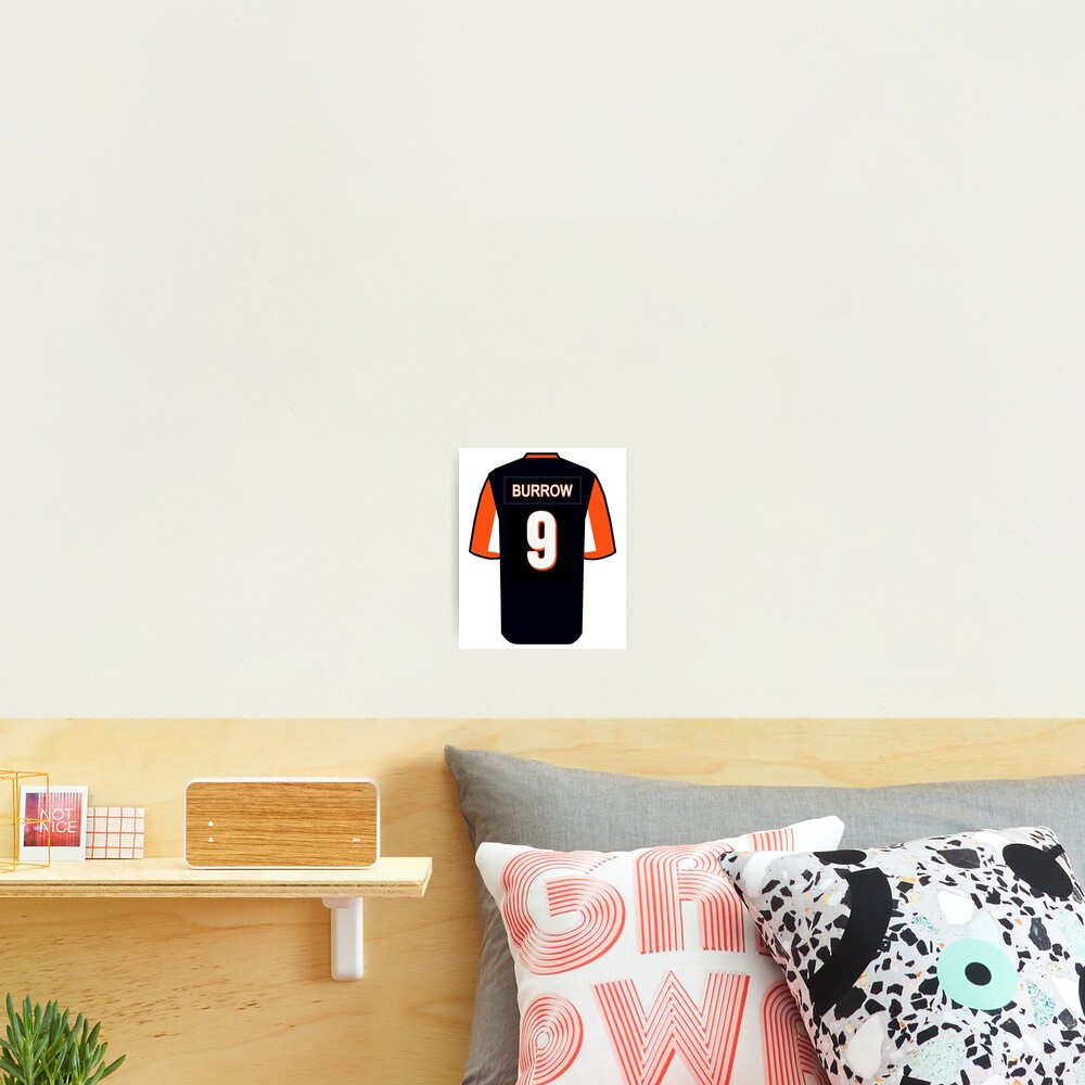 Burrow Jersey Art Board Print for Sale by cocreations