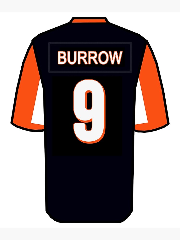 Burrow Jersey Poster for Sale by cocreations