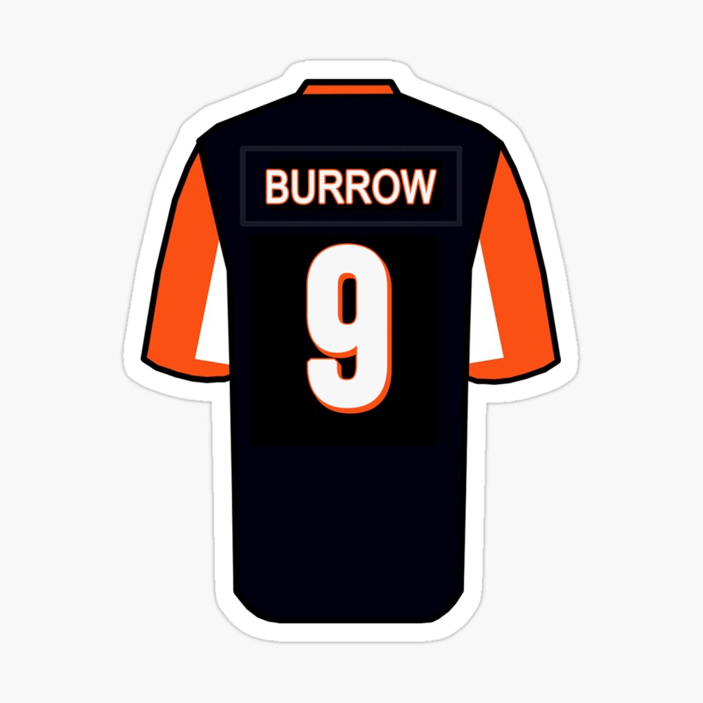 Burrow Jersey Art Print for Sale by cocreations