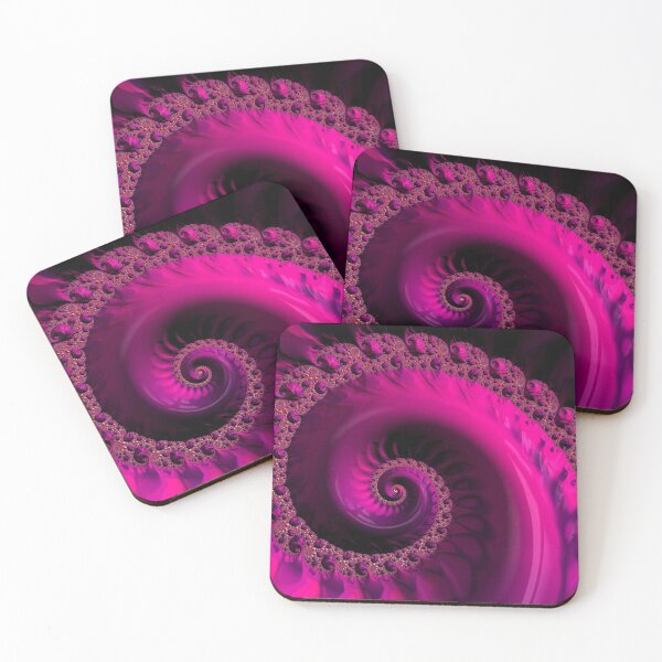 Item preview, Glowing Pink Spiral designed and sold by Elisabeth Lucas.