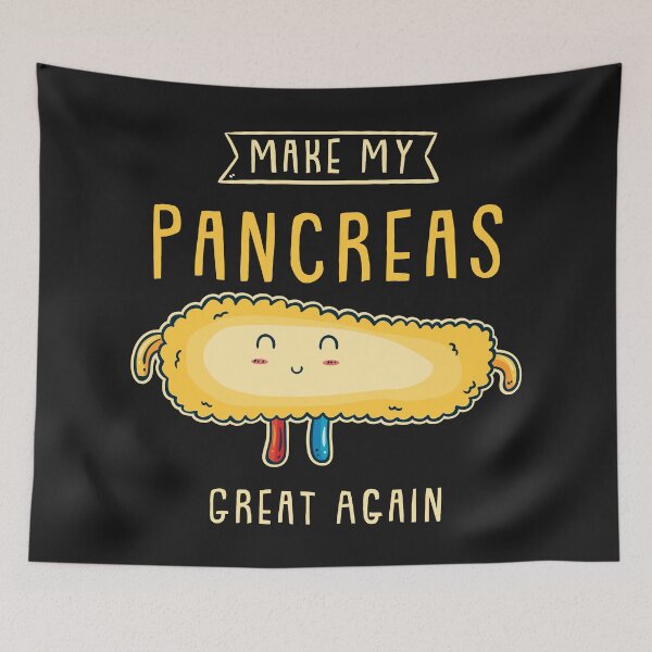 Item preview, Make My Pancreas Great Again I  Funny Diabetic Insulin Diabetes Awareness Type One Blood Sugar Diabetic Survivor Chronic Illness designed and sold by SimonGs.