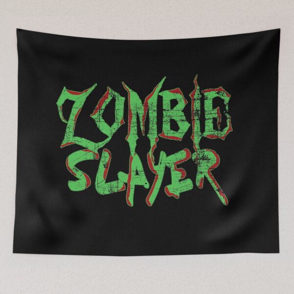 Item preview, Zombie Slayer designed and sold by Spoof-Tastic.