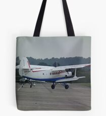 Antonov AN2 landing Tote Bag