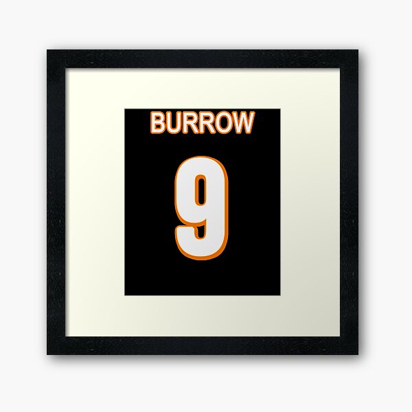 Burrow Jersey Poster for Sale by cocreations