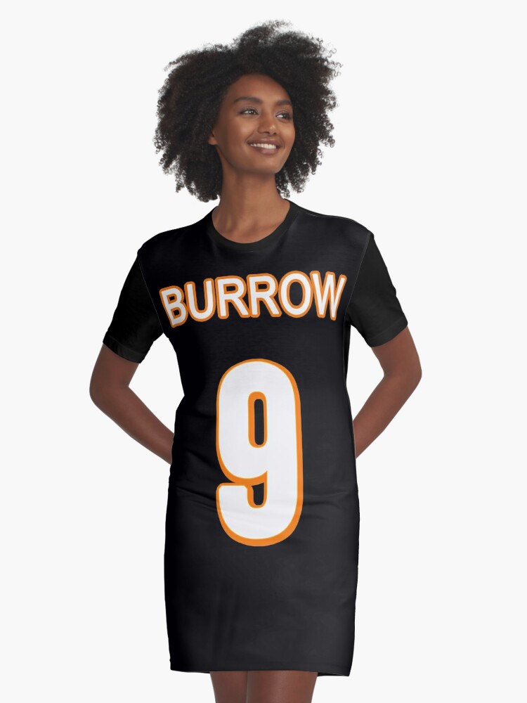 Burrow Jersey' Graphic T-Shirt Dress for Sale by cocreations