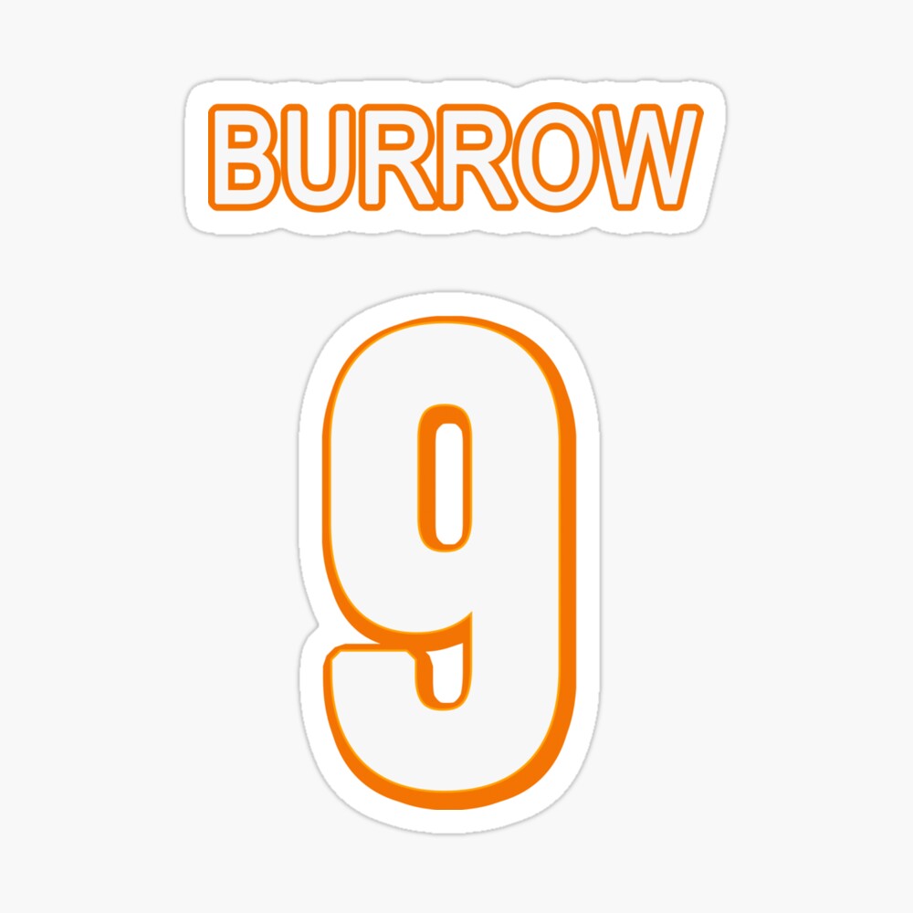 Burrow Jersey Essential T-Shirt for Sale by cocreations