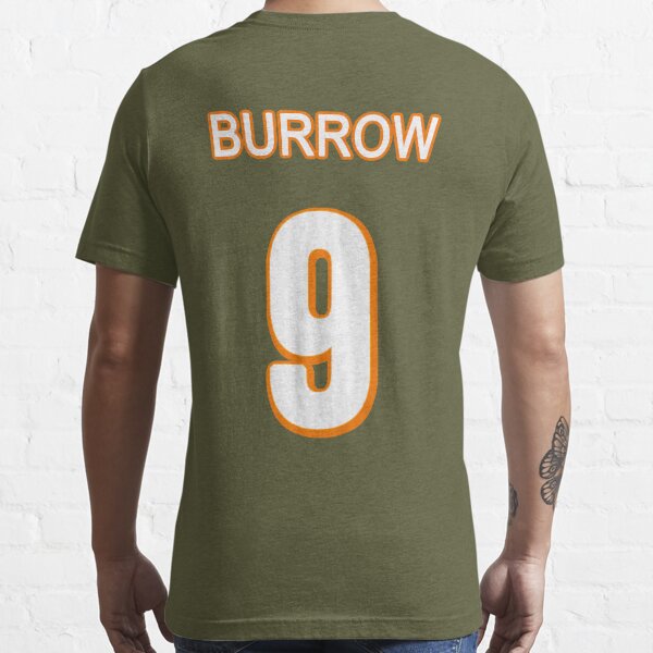 Joe Burrow Bengals Orange Active T-Shirt for Sale by ryanclark12