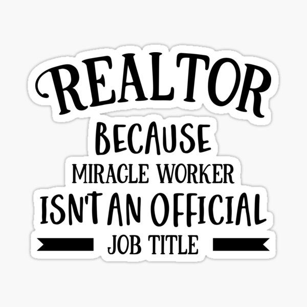 "Funny Realtor Gift Real Estate Agent Home Broker Ladies Mens Gift Home
