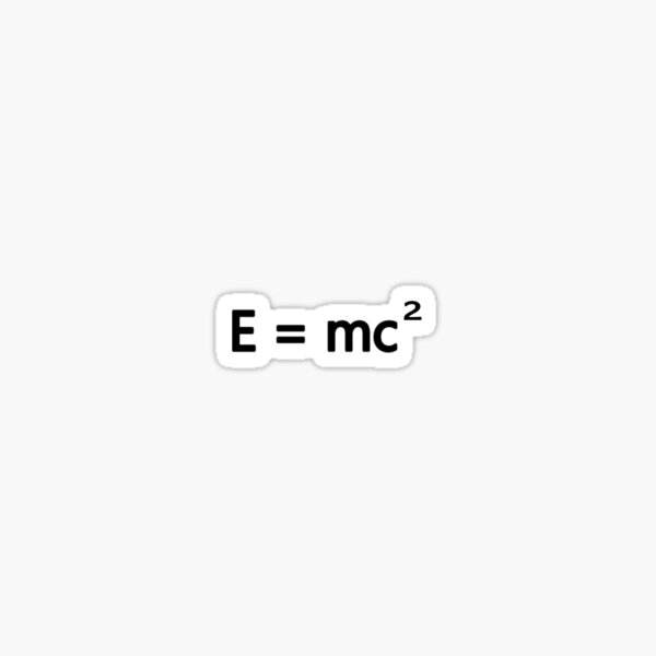 Item preview, Albert Einstein E = mc^2 designed and sold by Nathan Hejazi.