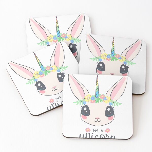 Item preview, Rabbit unicorn designed and sold by LillyFlower86.
