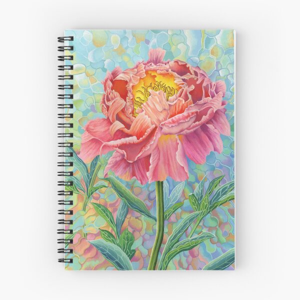 Item preview, Peony Millefiori (acrylic on canvas) designed and sold by Painting By Nature.
