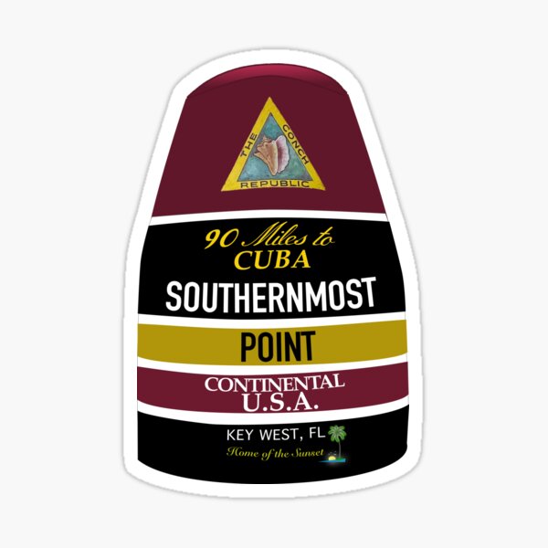 Item preview, Southernmost Point Marker designed and sold by SouthbyKeyWest.