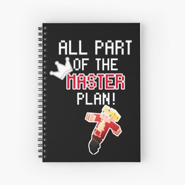 Vista previa del artículo con la obra «Technoblade ¡TODO PARTE DEL PLAN MAESTRO!», diseñado y vendido por xermerch.