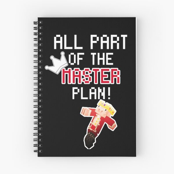 Item preview, Technoblade ALL PART OF THE MASTER PLAN! designed and sold by xermerch.