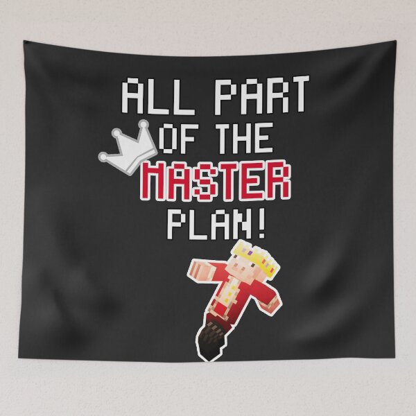 Item preview, Technoblade ALL PART OF THE MASTER PLAN! designed and sold by xermerch.