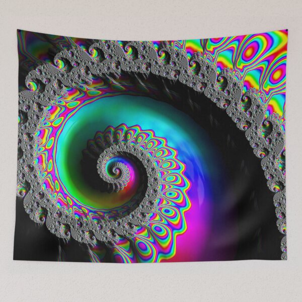 Artikelvorschau, Glühende Regenbogenspirale entworfen und verkauft von Elisabeth Lucas.