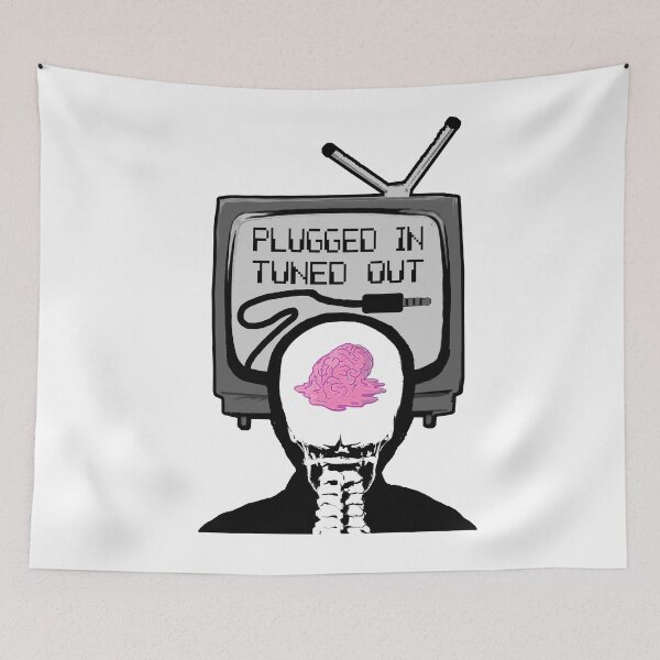 Item preview, Plugged In, Tuned Out designed and sold by benlagan.